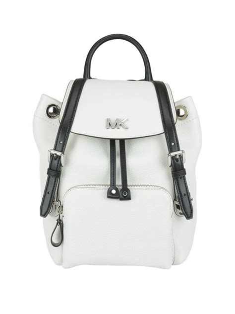 Zaini Michael kors in Pelle Bianco .